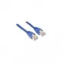 Wentronic Goobay CAT 5e komutacinis kabelis, F/UTP, mėlynas, 0,5 m - CCA vario mišinys (50157)