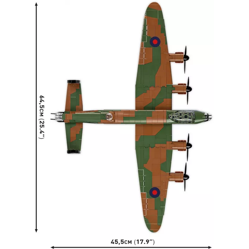 Blocks Avro Lancaster B.III 1595 blokeliai