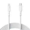 CB-SCL2 Baltas silikoninis kabelis Lightning-USB C USB Power Delivery USB-PD