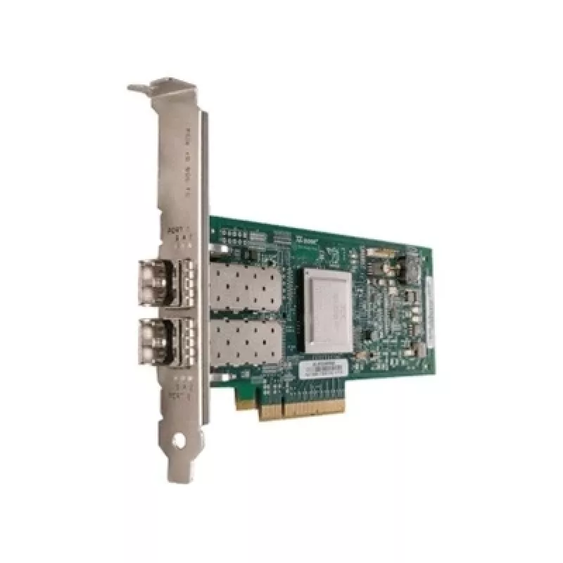 Qlogic - QLE2562-CK - 8 Gb dviejų prievadų FC HBA, x8 PCIe, SR LC daugiamodė optika