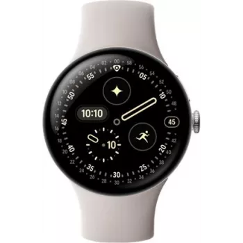 Google Pixel Watch 4 - 45 mm - Aliuminis, sidabrinis poliruotas (GA10844-EU)