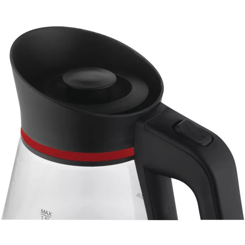 Elektrinis virdulys PRIME3 1,5 L 2200 W raudonas permatomas