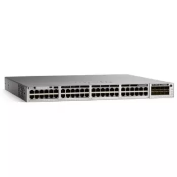 Catalyst 9300 48 prievadų (12 mGig, 36 2,5 Gbps) Network Essentials, 1 maitinimo šaltinis