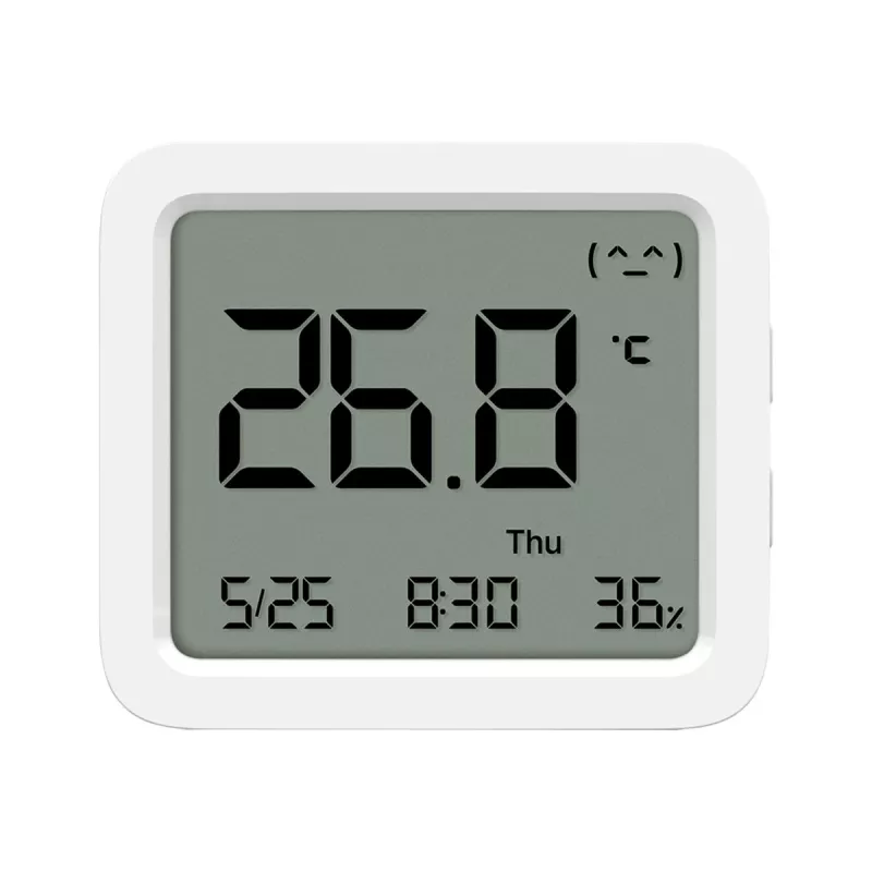 Kambario temperatūros ir drėgmės jutiklis Xiaomi MJWSD05MMC, pastatomas