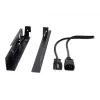 Montavimo rinkinys APC KVM-LCDMOUNT KVM LCD konsolėms, juodas, 0,28 kg