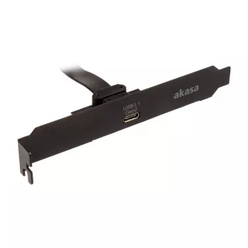 USB kabelis Akasa AK-CBUB37-50BK 0,5 m USB 3.2 Gen 2 Juoda