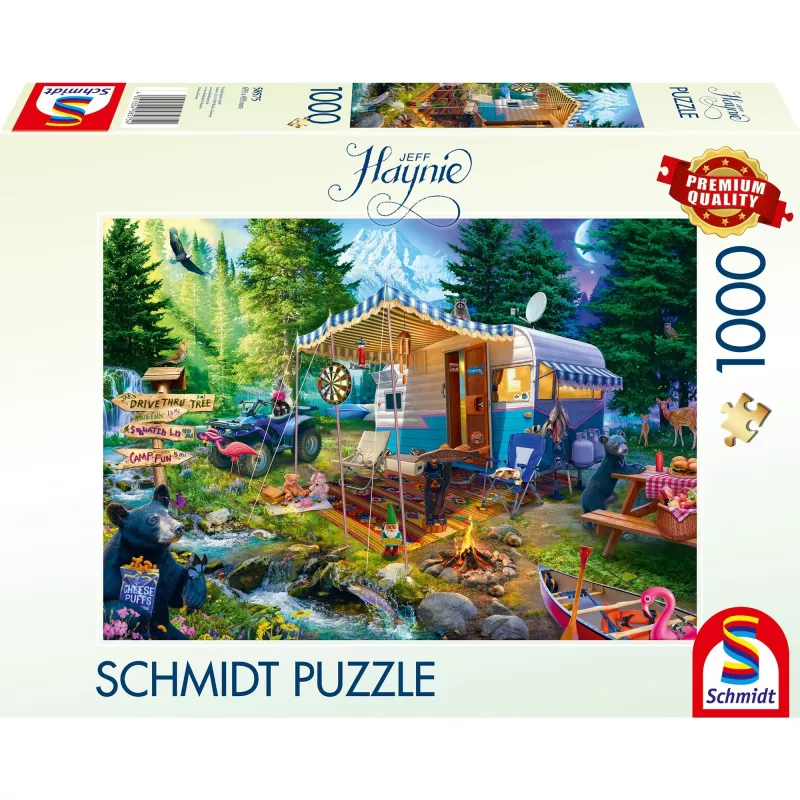 Dėlionė 1000 detalių, schmidt spiele — Jeff Haynie: Su karavanu kalnuose