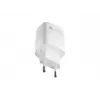 Laidinis mobiliųjų įrenginių įkroviklis NATEC NUC-2140, 30W, USB-C PD 3.0 + USB-A, Samsung AFC, Baltas