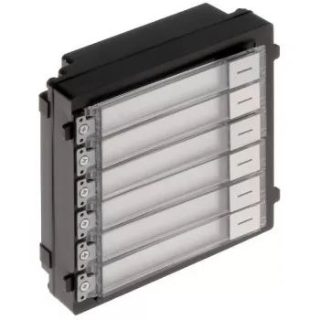 Iškvietimo modulis (6 mygtukai) HIKVISION DS-KD-KK