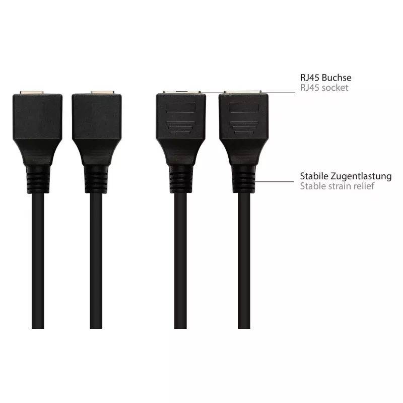 Good Connections adapterio kabelis RJ45 į RS232 Serial