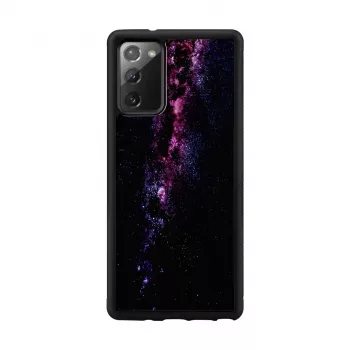 Apsauginis telefono dėklas iKins, skirtas Samsung Galaxy Note 20 — Paukščių Tako juoda