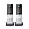 Gigaset COMFORT 500HX duo Analoginis/DECT telefonas su skambučio numerio atpažinimu, juodas, sidabrinis
