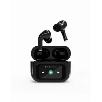 BLUETOOTH/TWS-LCD-ANC-01-BK ausinės Gembird