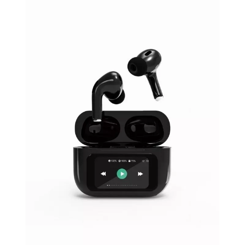 BLUETOOTH/TWS-LCD-ANC-01-BK ausinės Gembird