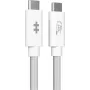 USB kabelis HYPER HyperDrive Next USB4 Gen 3x2 1,2 m baltas