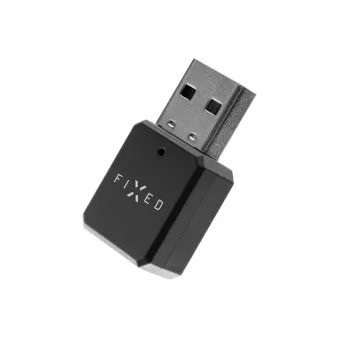 Bluetooth garso imtuvas FIXED FIXSIG-BK – juodas, belaidis garso srautinio perdavimo adapteris su 3,5 mm išvestimi