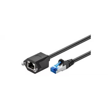 Microconnect SFTP6A03EXT tinklo kabelis juodas 3 m Cat6a S/FTP (S-STP)