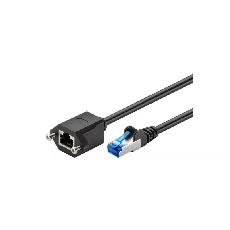 Microconnect SFTP6A03EXT tinklo kabelis juodas 3 m Cat6a S/FTP (S-STP)