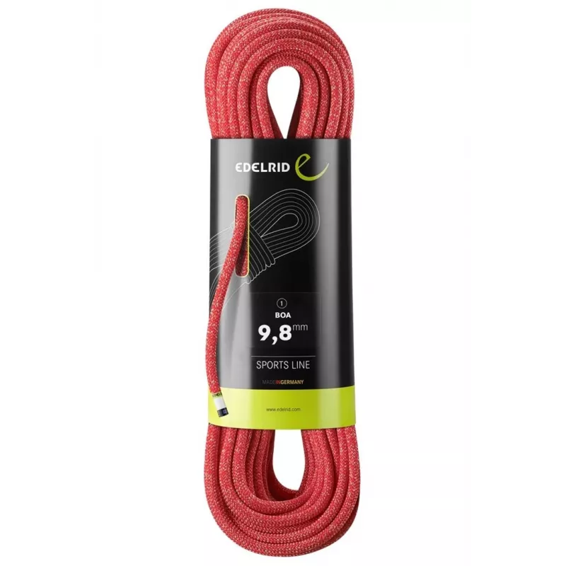Virvė boa 9,8 mm 40 m — 9,8 mm skersmens laipiojimo / universali virvė, 40 m ilgio