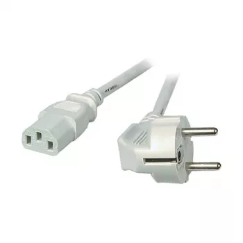 EFB-Elektronik maitinimo laidas su įžemintu kištuku 90° – C13 180°, pilkas, 3,0 m, 3 x 1,00 mm² Gamintojas: EFB Elektronik (EK501.3V2)