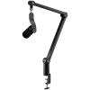 LOGITECH Yeticaster GX Dynamic RGB Gaming Mic with LIGHTSYNC and Premium Desktop Microphone Boom Arm - Juoda
