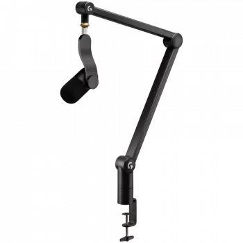 LOGITECH Yeticaster GX Dynamic RGB Gaming Mic with LIGHTSYNC and Premium Desktop Microphone Boom Arm - Juoda