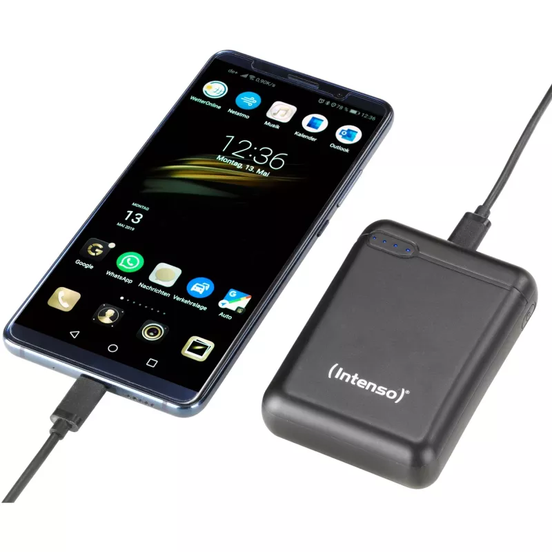 Intenso XS10000 ličio polimero (LiPo) 10000 mAh juoda