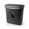 Nedis PASH120BKA4 popieriaus smulkintuvas, juostinis smulkinimas, 22 cm, juodas