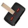 Išorinė baterija Rivacase VA2585 — 30000 mAh LiPo, 2× USB-A + 1× USB-C, pilka, 0,576 kg