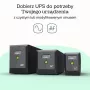 Nepertraukiamo maitinimo šaltinis Green Cell UPSLP480 0,75 kVA (480 W) 4 kintamosios srovės lizdai, 2×12 V 7 Ah VRLA, bokštinis, AVR