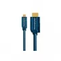 Micro-HDMI+Adapter Cable Ethernet(HDMI A/HDMI Micro D) - 5,0 m didelės spartos adapteris HDMI į Micro-HDMI