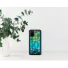 Telefono dėklas iKins, skirtas Samsung Galaxy S20+ — juodas vandens lelijų dizainas