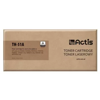 Actis TH-51A dažai (pakeičia HP 51A Q7551A; standartinis; 6500 puslapių; juodas)