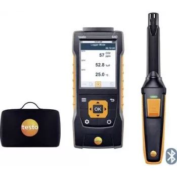 testo anglies dioksido matavimo prietaiso rinkinys 440 CO2 0–10000 ppm 0563 4405 (0563 4405)