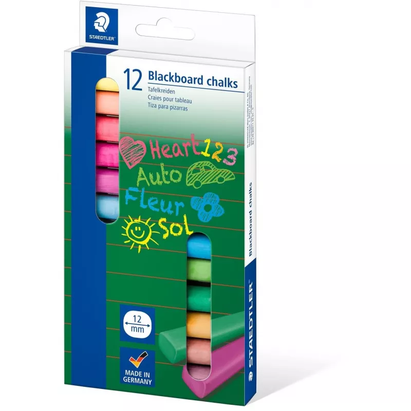 Rašymo kreida Staedtler 2360 Įvairiaspalvė 12 vnt.