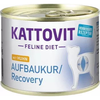 KATTOVIT Feline Diet Aufbaukur Recovery - drėgnas kačių ėdalas - 185g