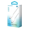 USB-C į USB-C kabelis Vention TRDWF — 1 m, USB 2.0, 60 W galios tiekimas, 3 A, baltas