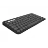 Logitech Pebble 2 Combo for Mac belaidė klaviatūra pelė QWERTZ vokiška grafitas