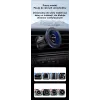 Magnetinis automobilinio telefono laikiklis usams ZJ081 — magnetinis laikiklis išmaniesiems telefonams, kompaktiškas dizainas, lengvas montavimas