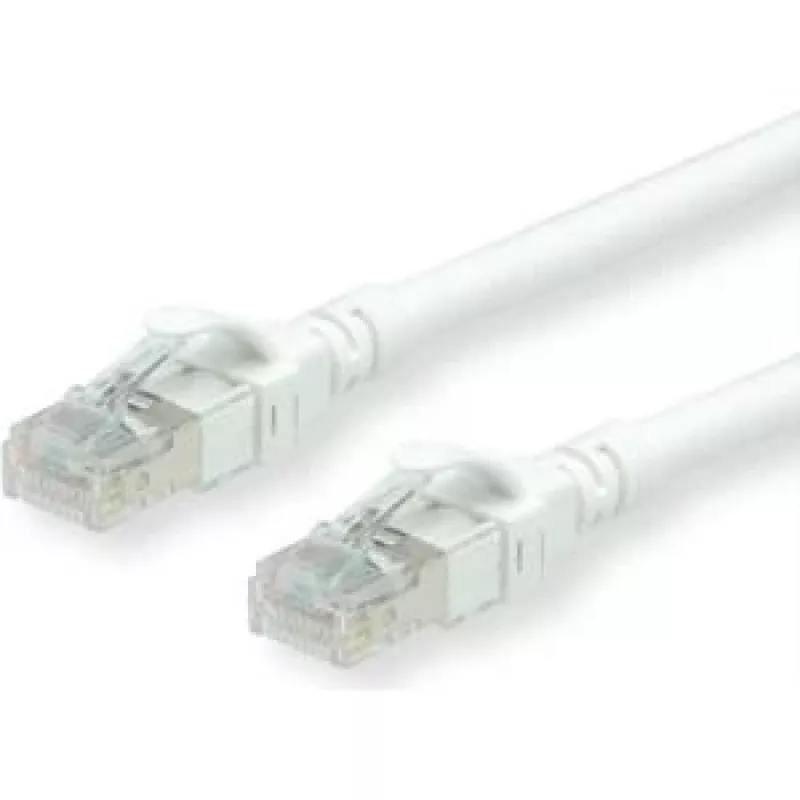 ROLINE - Patch-kabelis - RJ-45 (M) to RJ-45 (M) - 5 m - UTP - CAT 6 - Halogen-Free, Moulded, Stranded - Balta (21.15.2565)