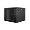 Sieninis stovas LANBERG 9U 19 colių WF01-6609-10B, 600×600×507 mm, 60 kg, IP20, juodos spalvos