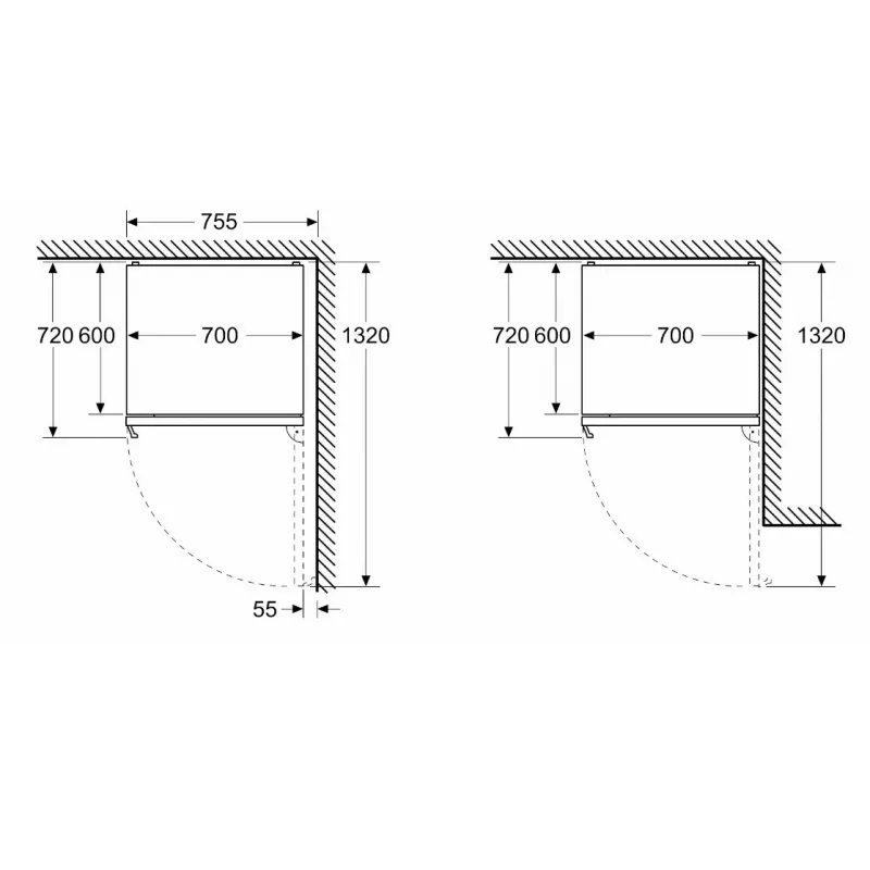 Bosch Series 4 KGN497ICT šaldytuvas-šaldiklis 440 l C, nerūdijantis plienas