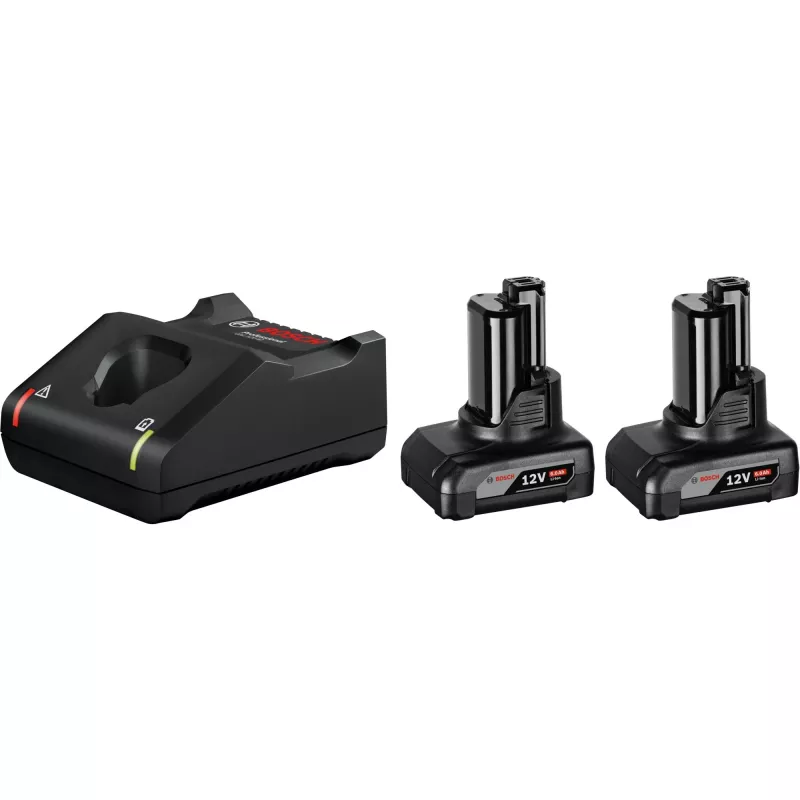 Bosch 1 600 A01 B20 belaidžių įrankių akumuliatorius / įkroviklis Akumuliatoriaus ir įkroviklio rinkinys