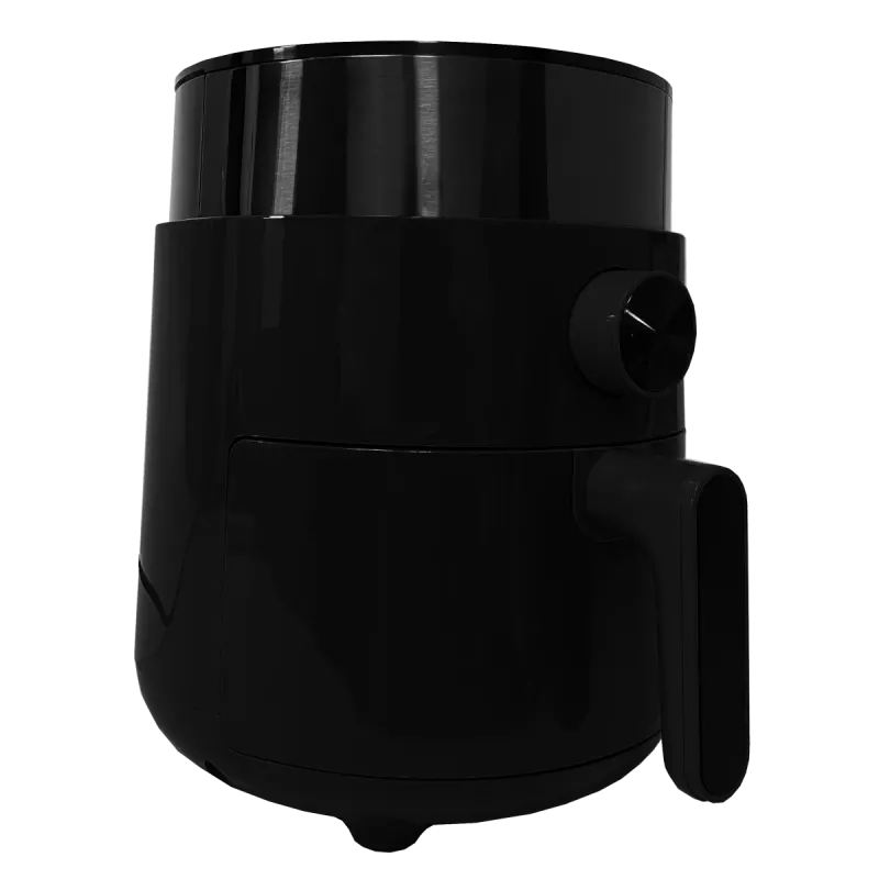 Oro gruzdintuvas PRIME3 SAF31 – 2,5 l, 1200 W, karšto oro gruzdintuvas be riebalų, juodas
