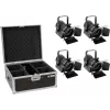 EUROLITE Theater Spot AKKU THA-20PC TRC 4x maitinamas baterijomis — Nešiojamas baterinis LED prožektorius