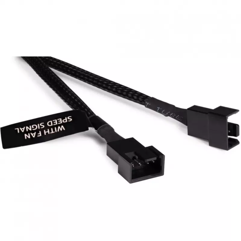 Kabelio ilgintuvas Alphacool 18673 plastikinis juodas 150 mm