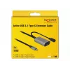 Delock USB-20225 maitinimo adapteris pilkas