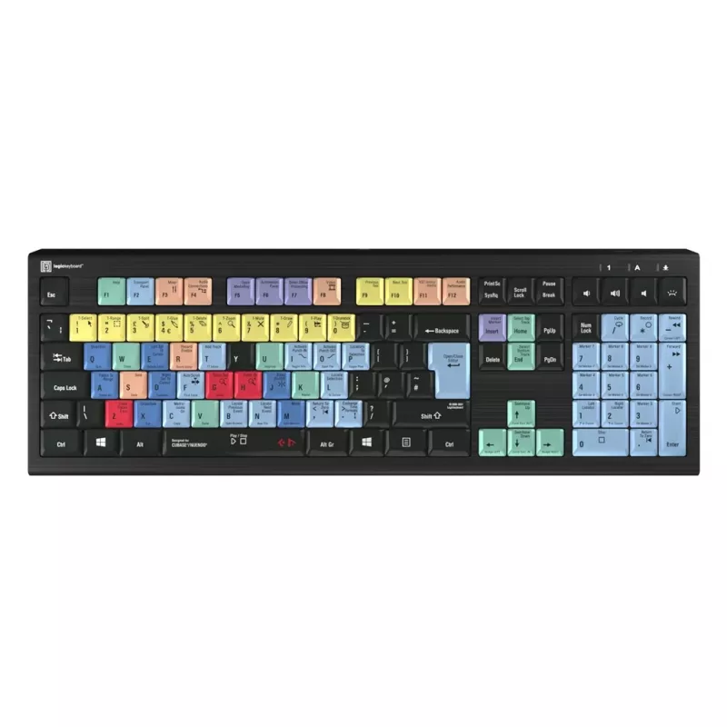 Logickeyboard VZ-2320073 Juoda