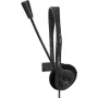 LogiLink HS0054 - Ausinės - Ant ausų - Laidinės - 3,5 mm kištukas - Juodos