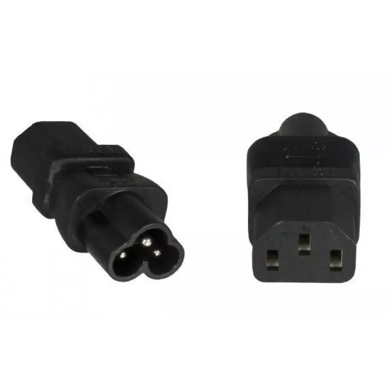 Microconnect PE613AD maitinimo kištuko adapteris C6 C13 juodas